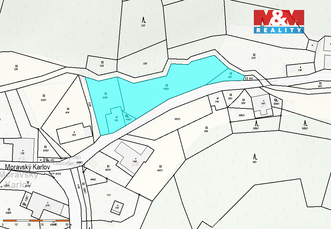 Prodej pozemku k bydlení, 2801 m², Červená Voda - 12