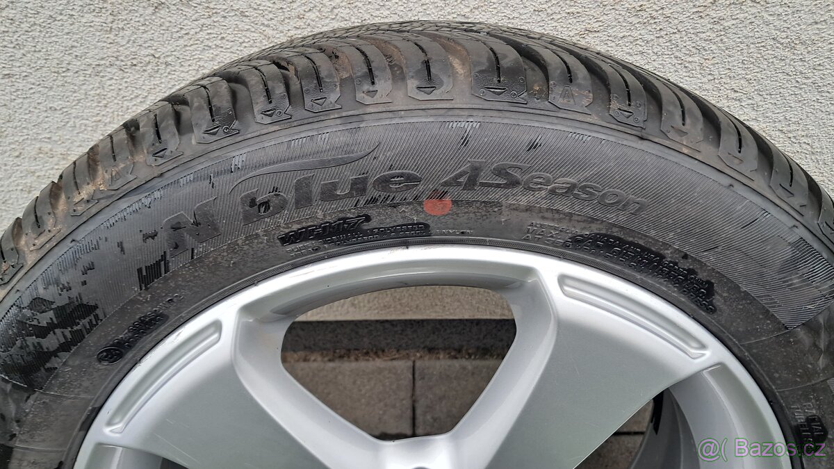 Prodám original celoroční alukola VW 205 55 16 5x112 - 12