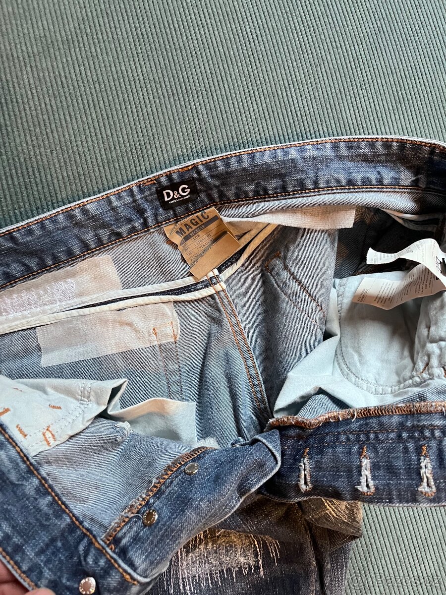 Pánské džíny D&G DOLCE&GABBANA vel. 34 - 12
