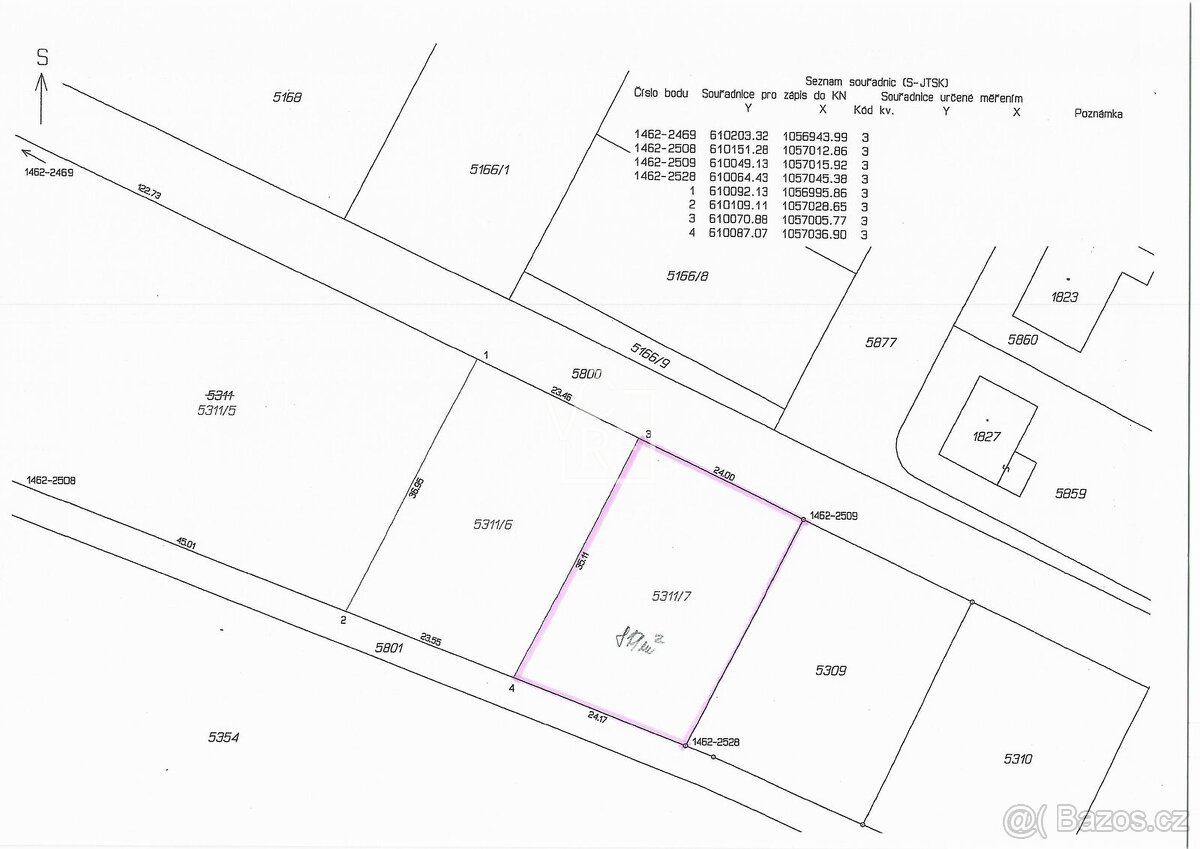 Prodej stavebního pozemku 819 m2 - 12