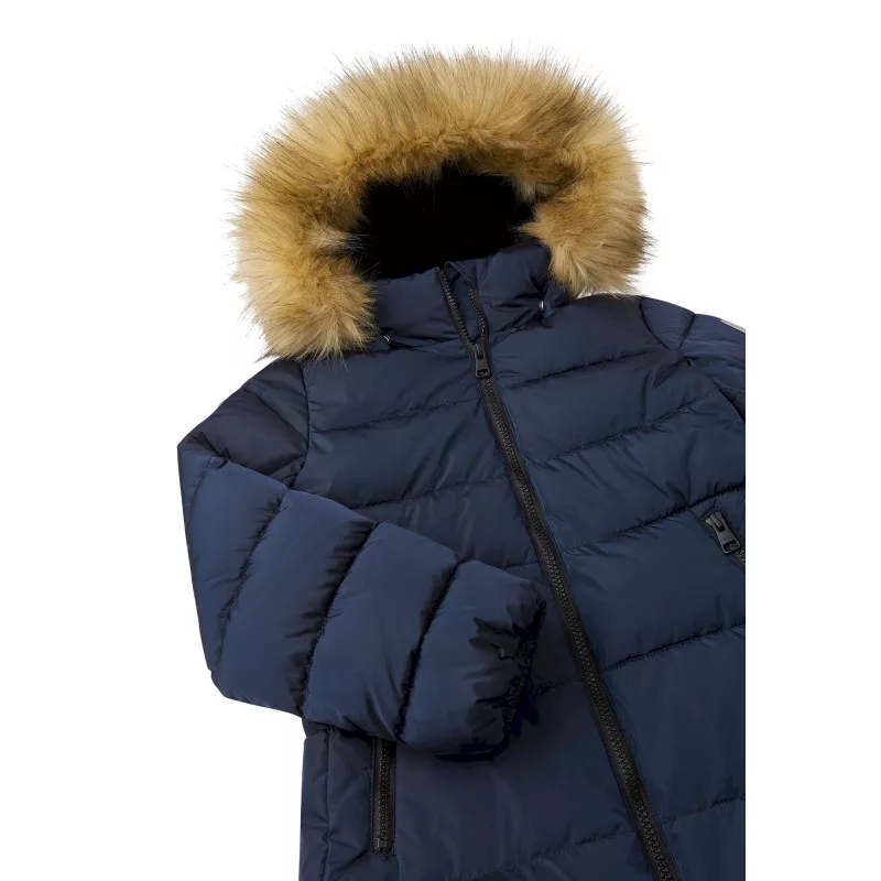Bunda / kabátek Reima Lunta navy blue vel. 158 - 12