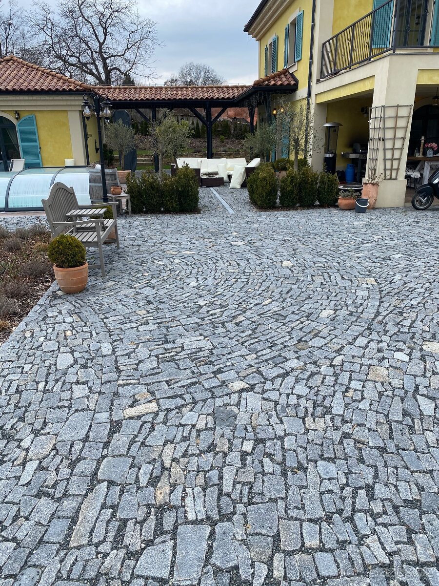 Pokladka odseku,kostek,kamene - 12