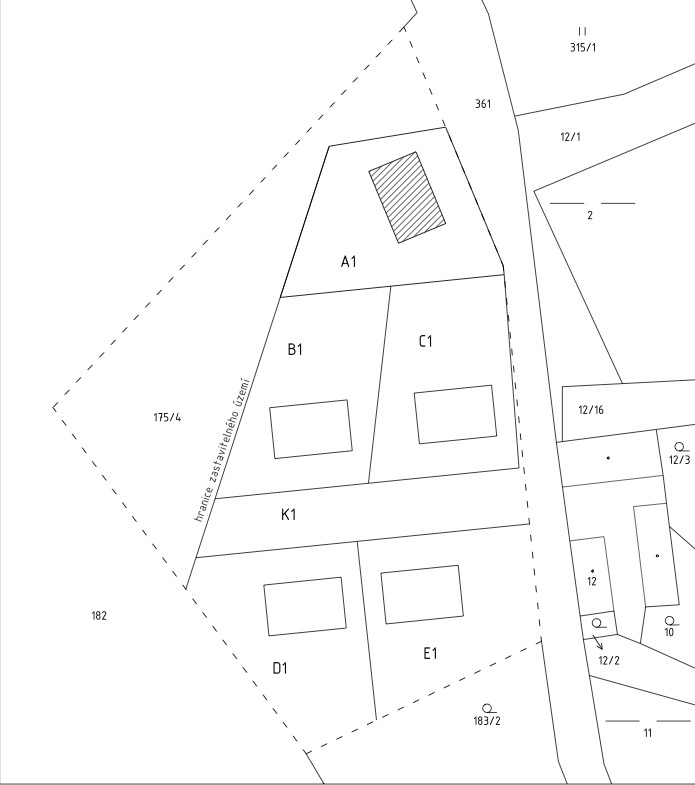 Prodej stavebního pozemku 800m², Radostín - 12