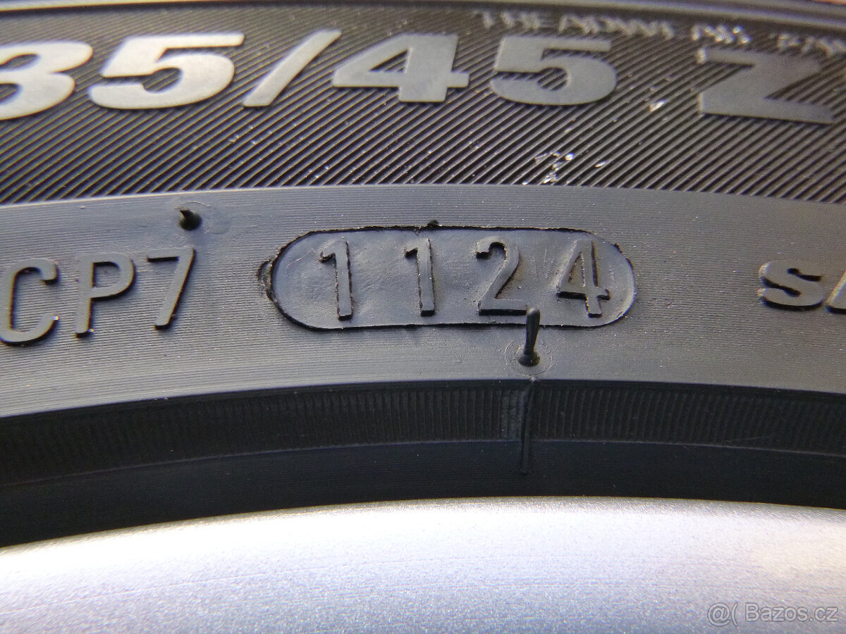 Letní alu sada disky kola - originál Ford 5x108 8Jx18 ET55 - 12