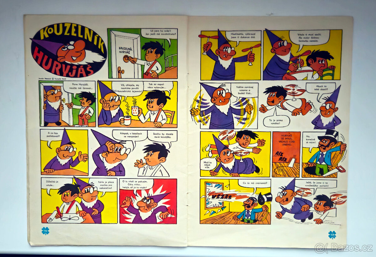 Čtyřlístek č.4 - Na divokém západě - Original 1969 - 12