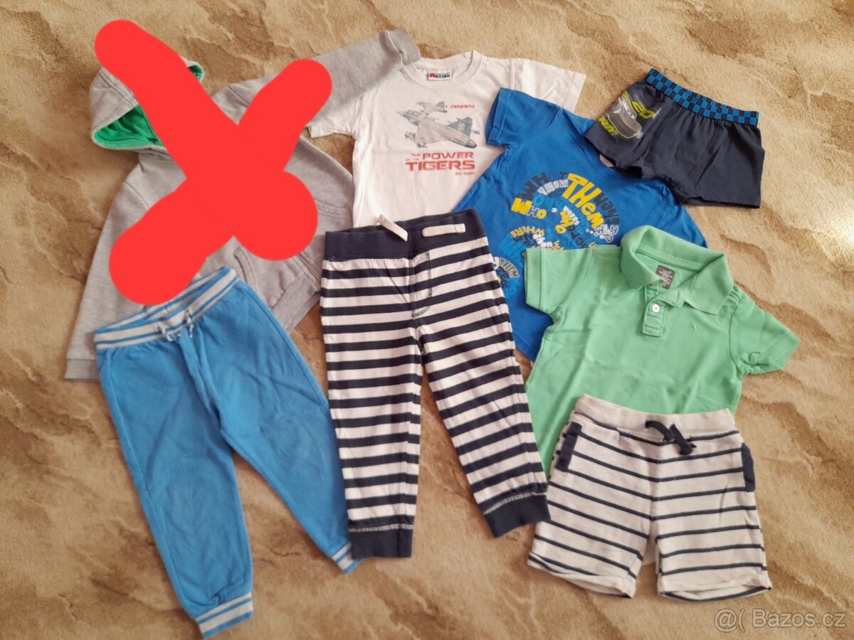 6x balíček dětského oblečení. - 12