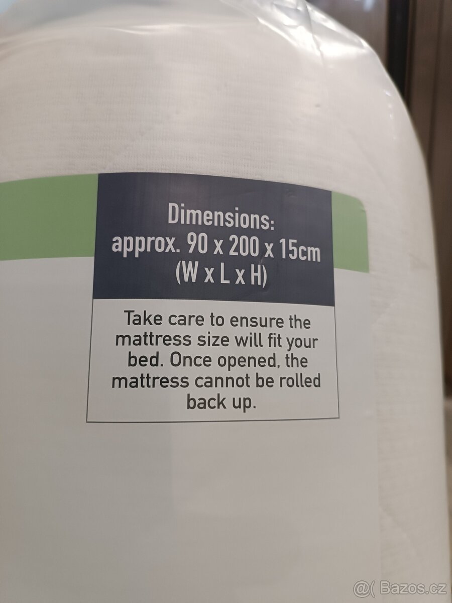 Nová rozkládací postel masiv borovice bílá - 12