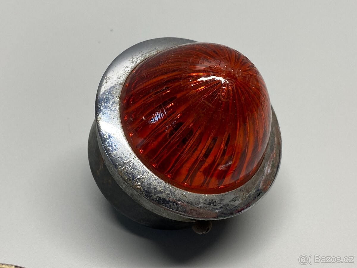 blinkr světlo blikač staré směrové světlo skleněné - 12