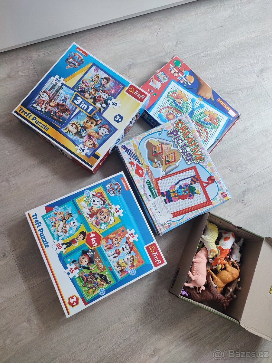 Hračky, odrážedlo, traktory, auta, pro nejmenší - 12