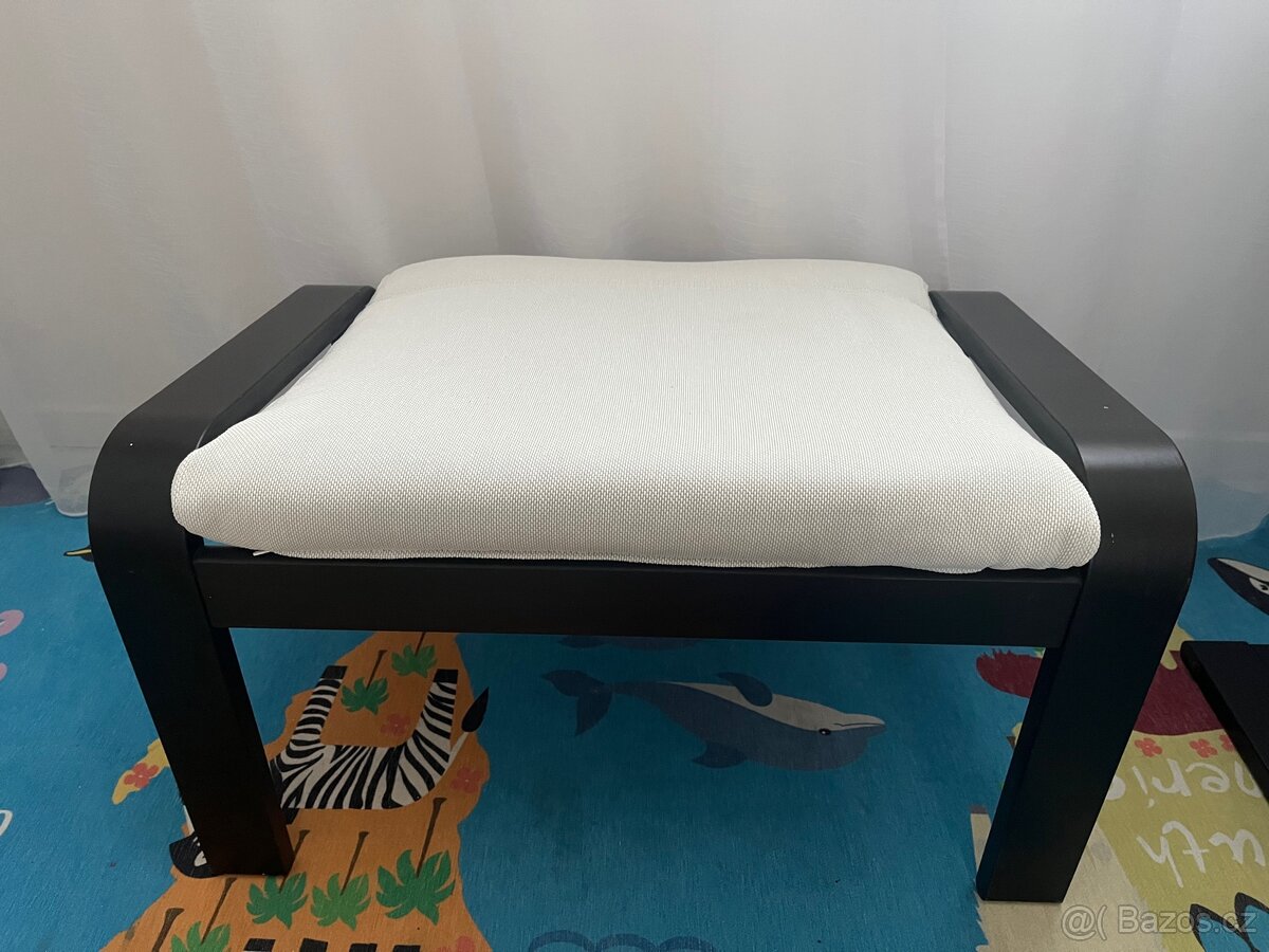 IKEA Křeslo a podnožka POANG - 12