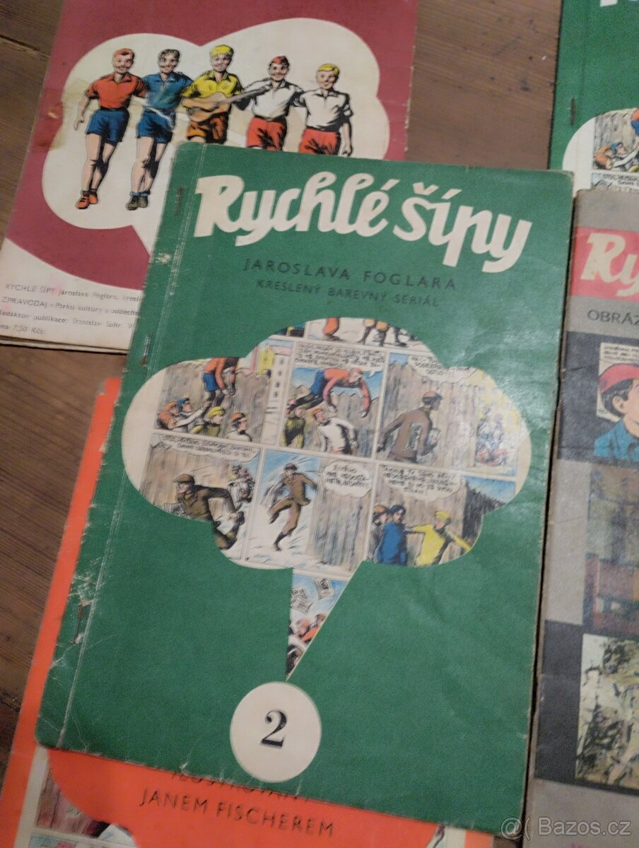 Staré časopisy -Rychlé šípy - 12