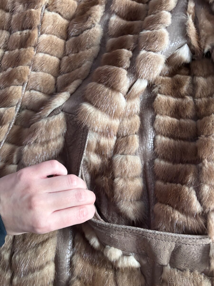 Norkový luxusní kožich - 12