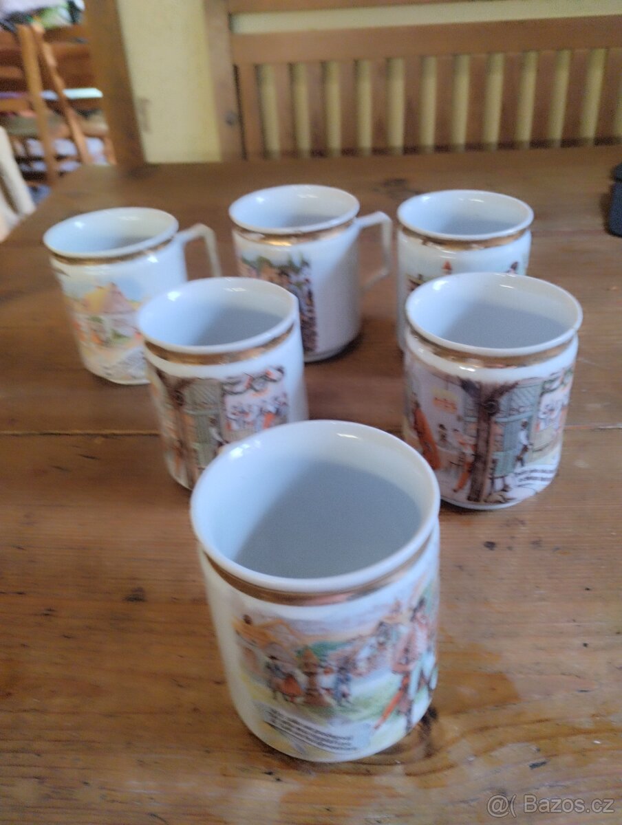 Prodaná nevěsta - 6 hrnečků - 12