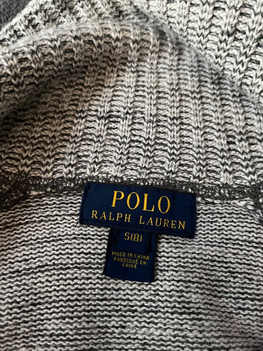 Sako, svetr a košile Ralph Lauren, svetr Gant vel.8-10let - 12