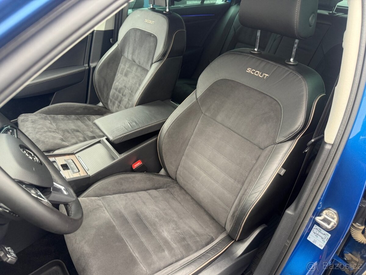 Škoda Superb, 2,0TDI 140kW, 4x4, SCOUT, ČR, DSG - 12