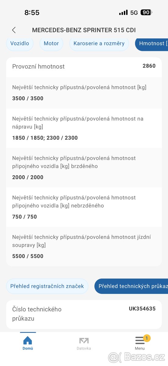 Mercedes sprinter sklapěč - 12