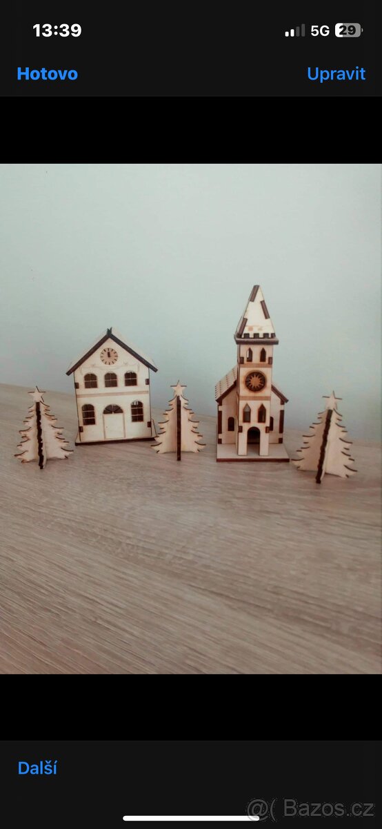 Dřevěné dekorace - 12