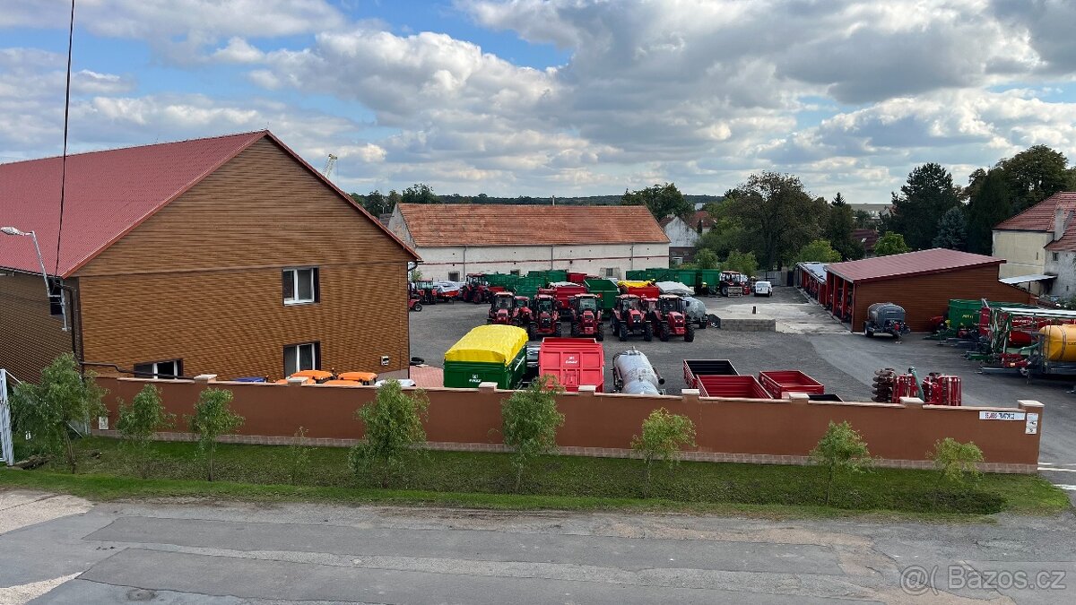 Traktorový návěs - přívěs - vlek - sklápěč 14t - 12