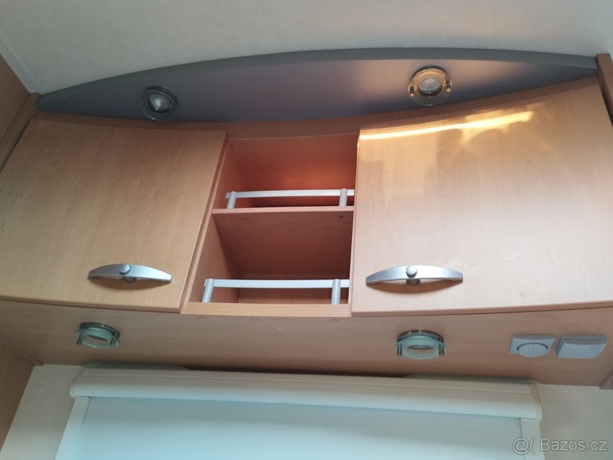 KNAUS 550FSK pro 6. Pevné palandy. 100km/h. STAN - 12