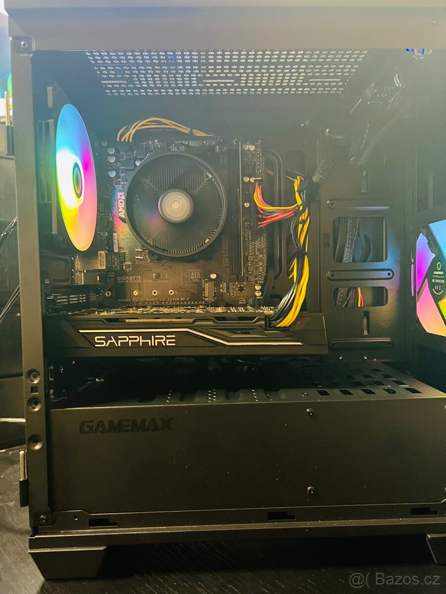 Herní Ryzen 5, až 16GB DDR4, 250GB+ 500GB, RX 470 4GB Win 11 - 12