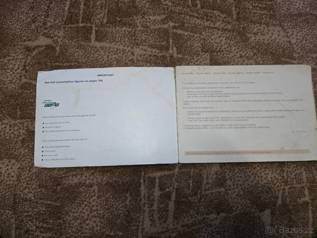 Fiat Panda - návody k obsluze - 12