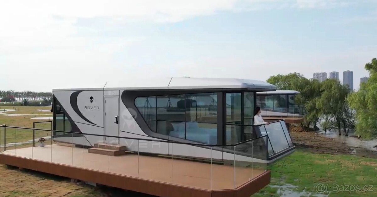 Vesmírna kapsula ,mobilní dům , obytný kontajner - 12