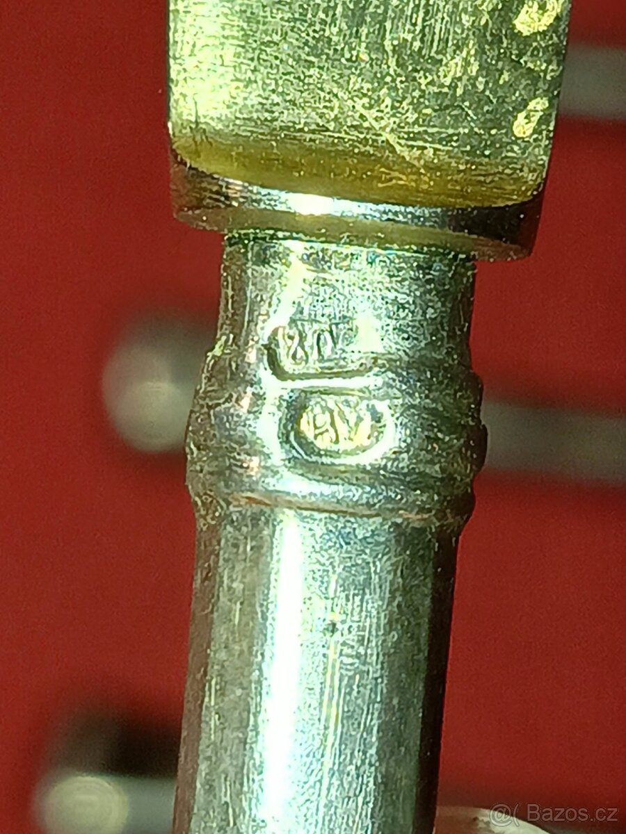 Stříbrné příbory - cena za komplet - 12