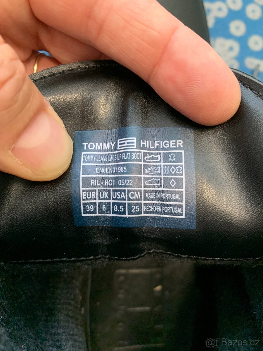 Dámské kotníkové TOMMY JEANS, velikost 39 (25 cm) - 12