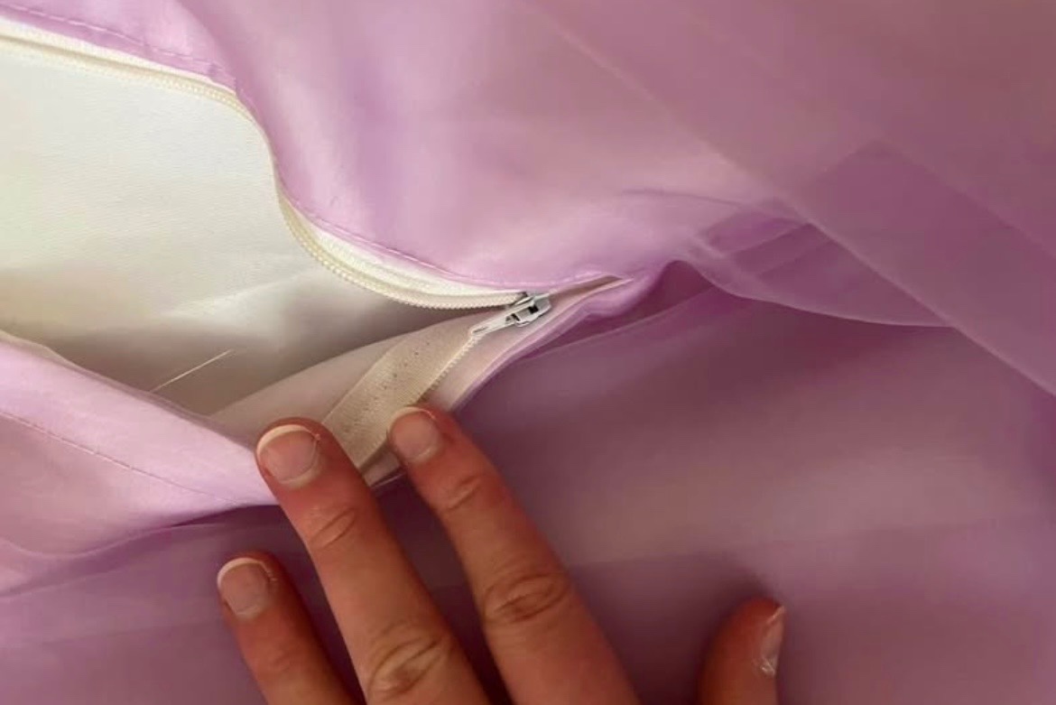 Maturitní/plesové šaty světle fialové - 12