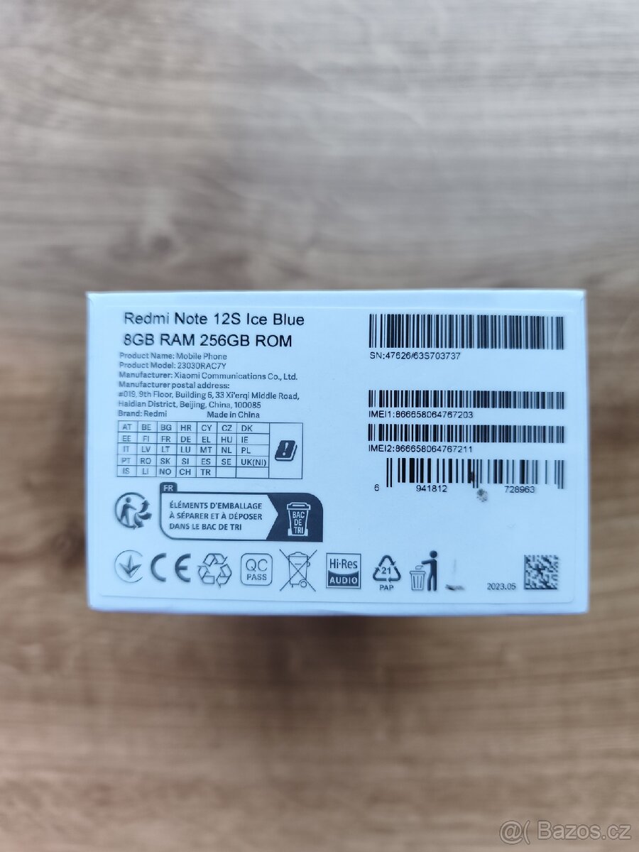 Xiaomi Redmi Note 12s - 12