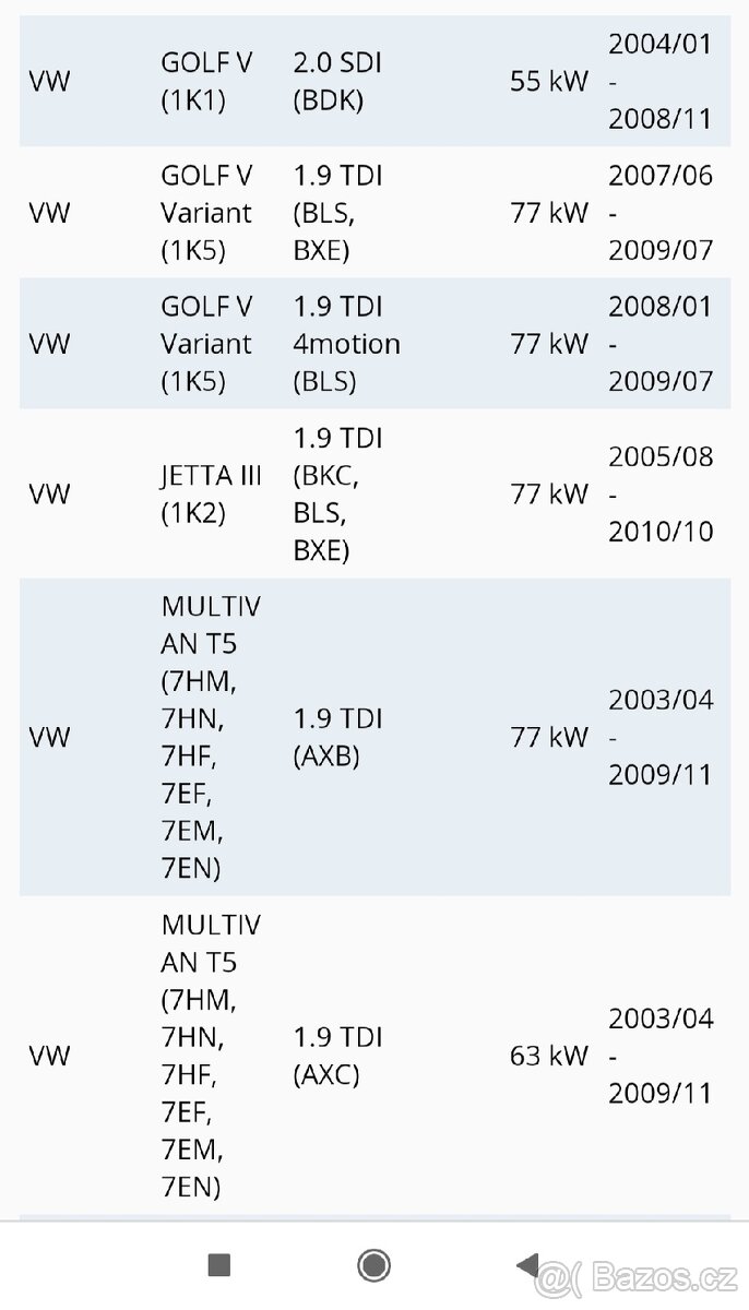 NOVÉ těsnění ventilového víka motorů VW,Seat,Škoda. - 12