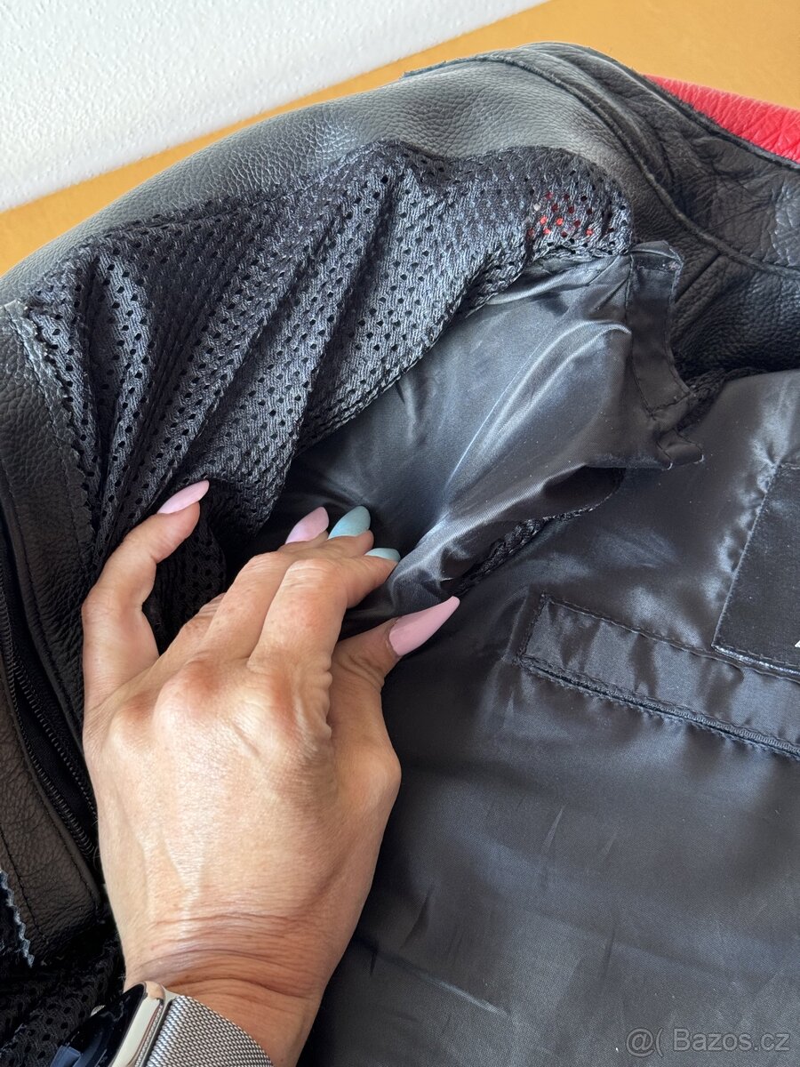 Kožená bunda na motorku vel. S/36 - 12