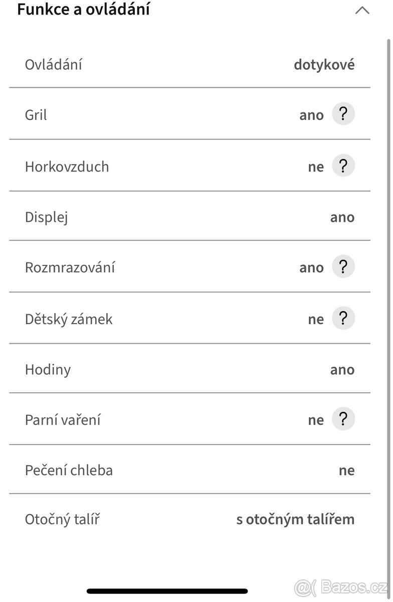 Vestavná mikrovlnná trouba EMT25207OX - 12