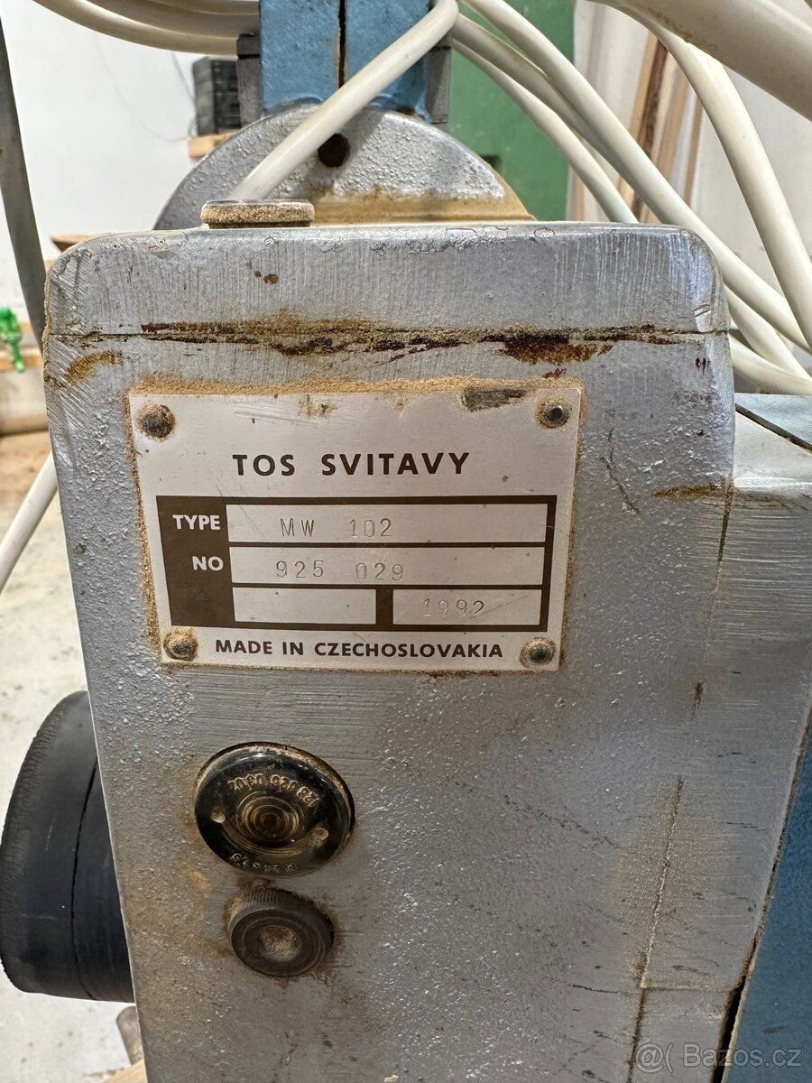 Kombinovaná pila / frézka / dlabačka + posuv (TOS Svitavy) - 12