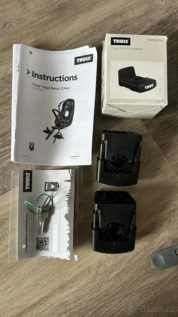 Cyklosedačka Thule Yepp Nexxt 2 Mini Grey - 12