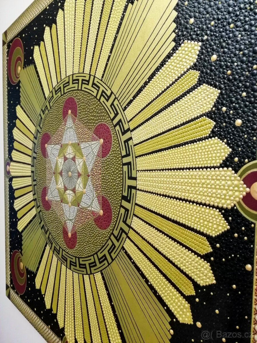 Mezi Vesmírem a Zemí 80x80 cm - 12