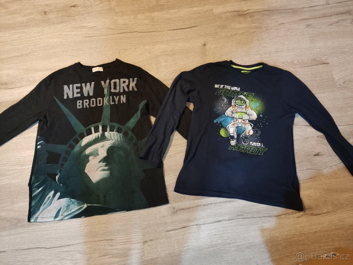 Chlapecká trika vel 146/152, 158/164,170 - 12