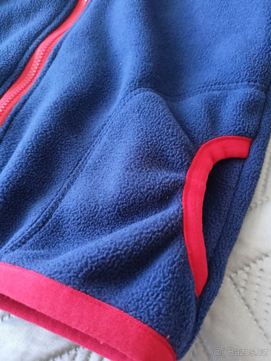 Dětská fleecová mikina, vel.128 - 12