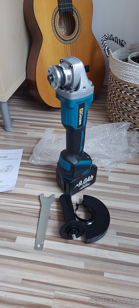 Aku úhlová bruska ø125mm,bez Aku(Makita),4rychlostní,NEW - 12