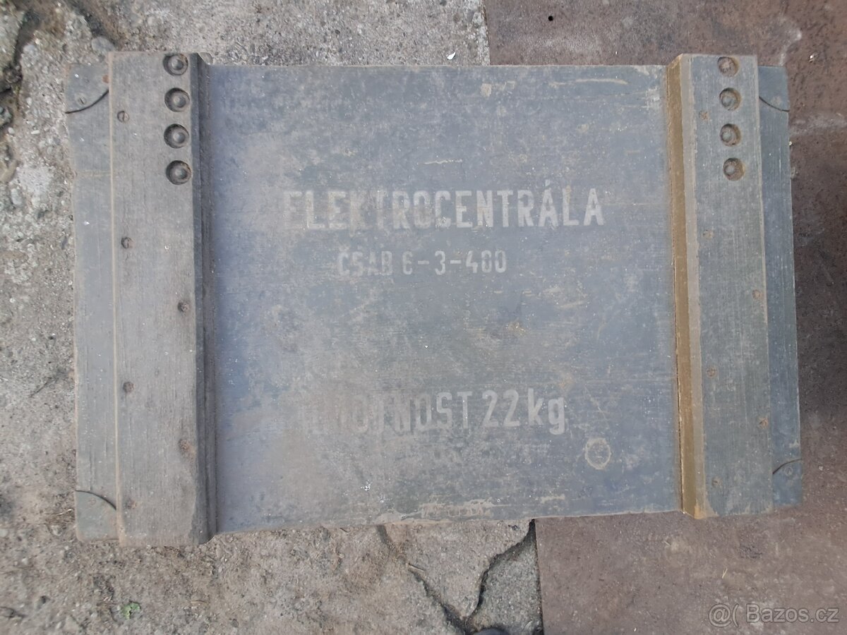 Elektrocentrála vojenská 6kW el. startér generátor - 12