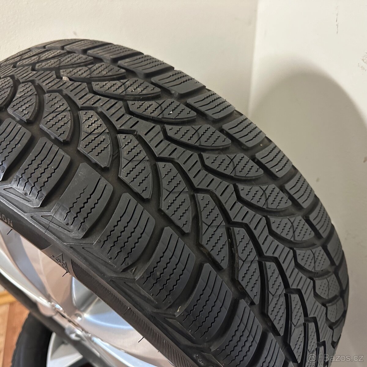 MERCEDES C W205 5x112 R17 ET48,5+ZIMNÍ 225/50R17 6mm - 12