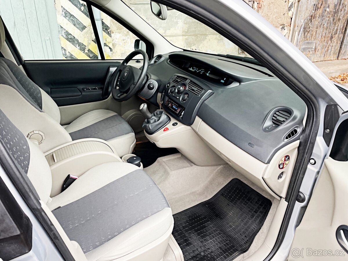 RENAULT MÉGANE SCÉNIC 1.6i 16V 83KW 65.000KM PĚKNÝ STAV - 12