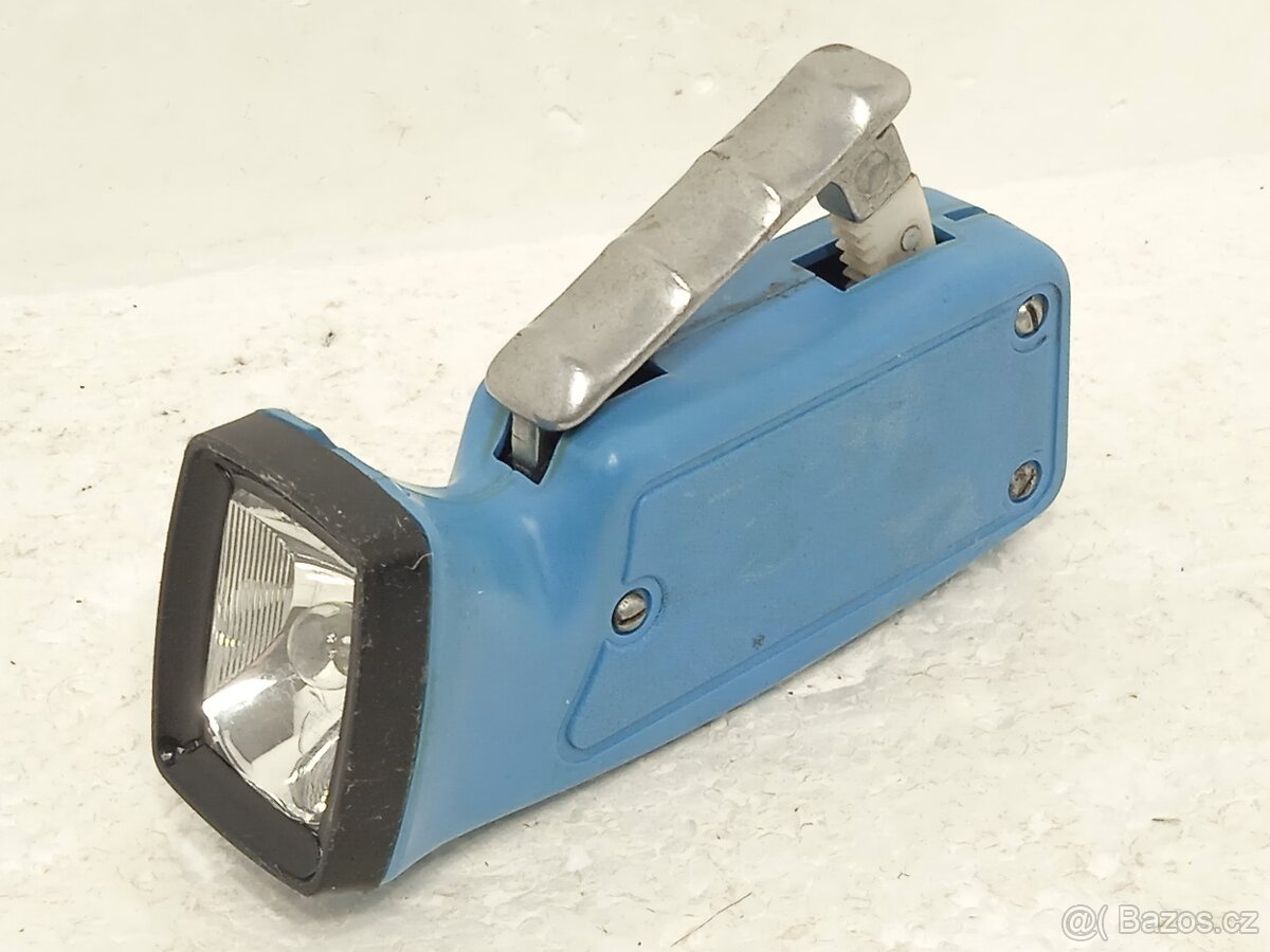 Retro svítilna na dynamo - Nefunkční - 12