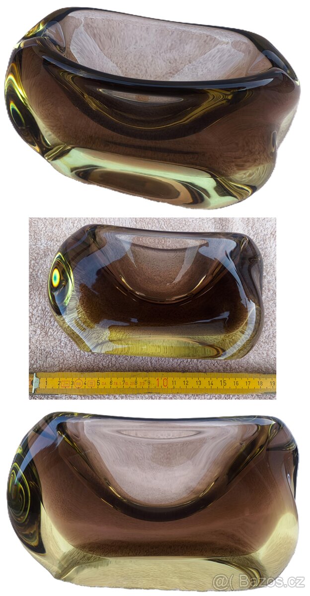 Různé předměty z hutního skla - 12