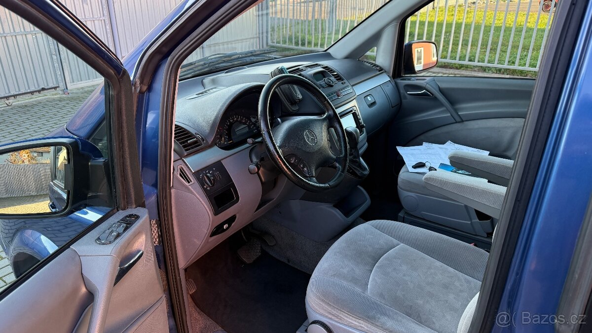 Mercedes-Benz Viano //2.2CDi//110kW//8MÍST//BEZ KOROZE// - 12