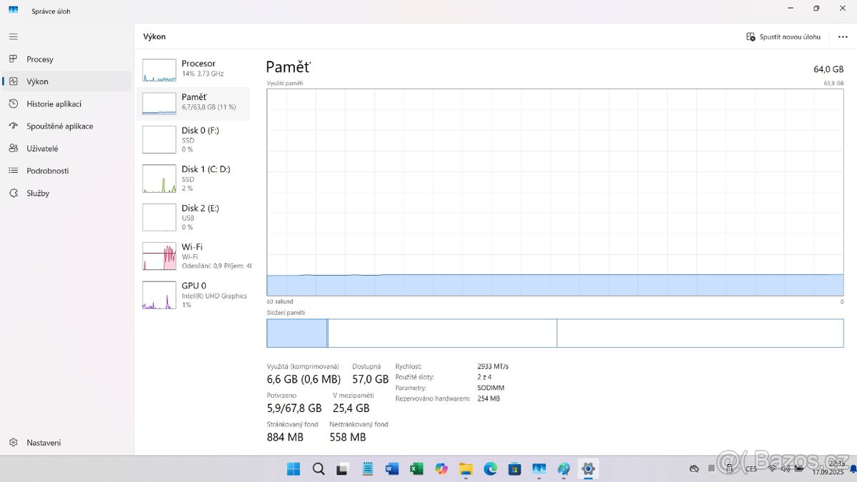 Kovový 15,6" i9-10980HK / 64GB / 2TB M.2 NVM +2TB SSD - 12