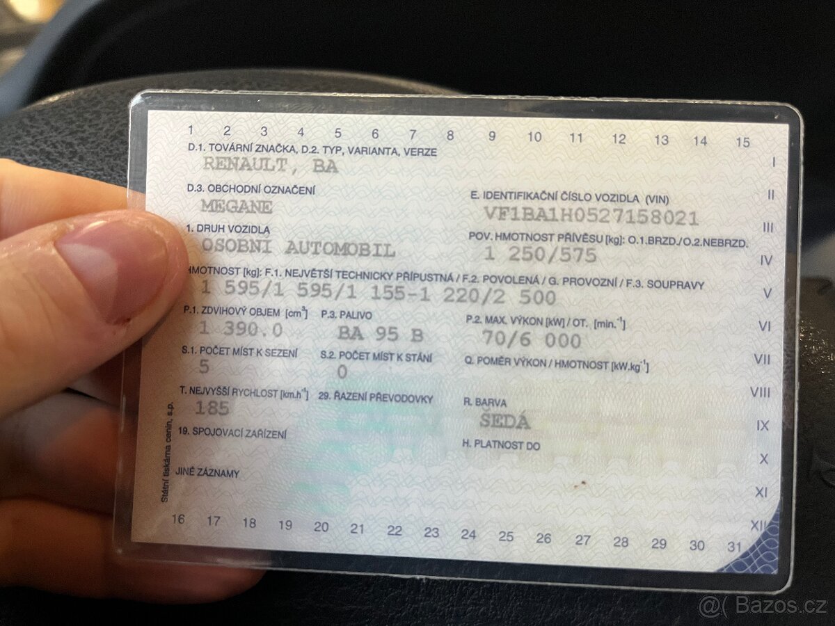 Renault Megane 2001 - 12