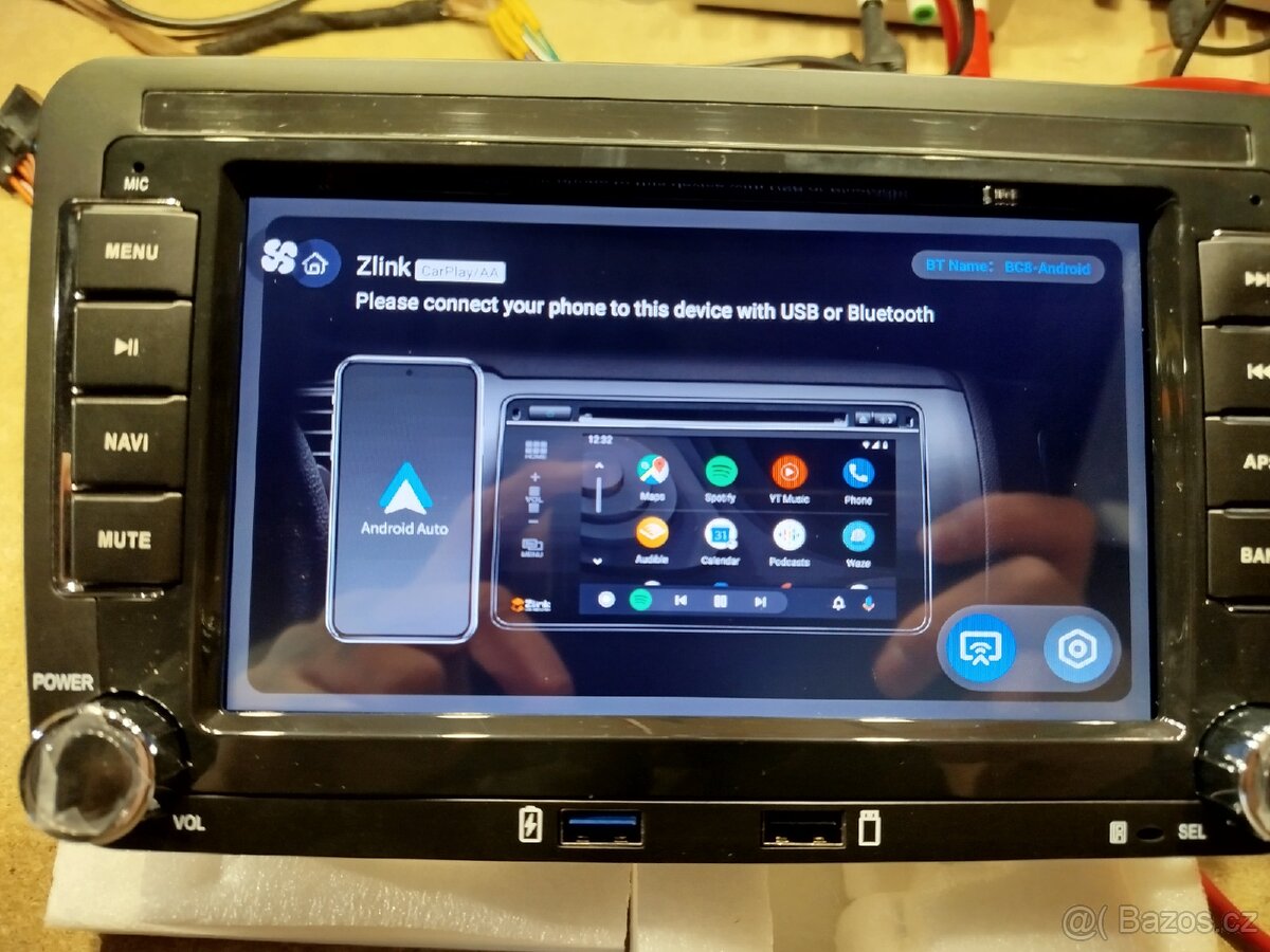 Autorádio pro VW, Škoda, Seat jako Columbus android carplay - 12
