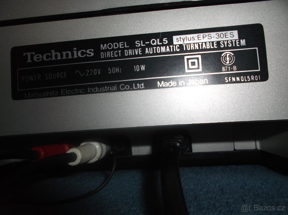 Gramofon TECHNICS SL-QL5 - 12