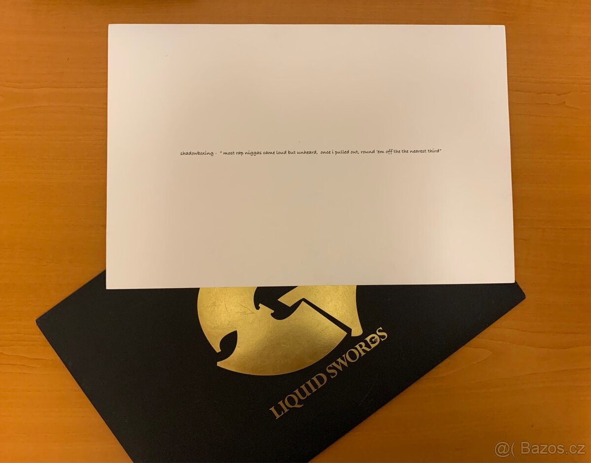 GZA LIQUID SWORDS print - 12